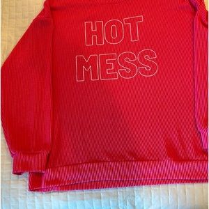 Tres Bien HOT MESS shirt